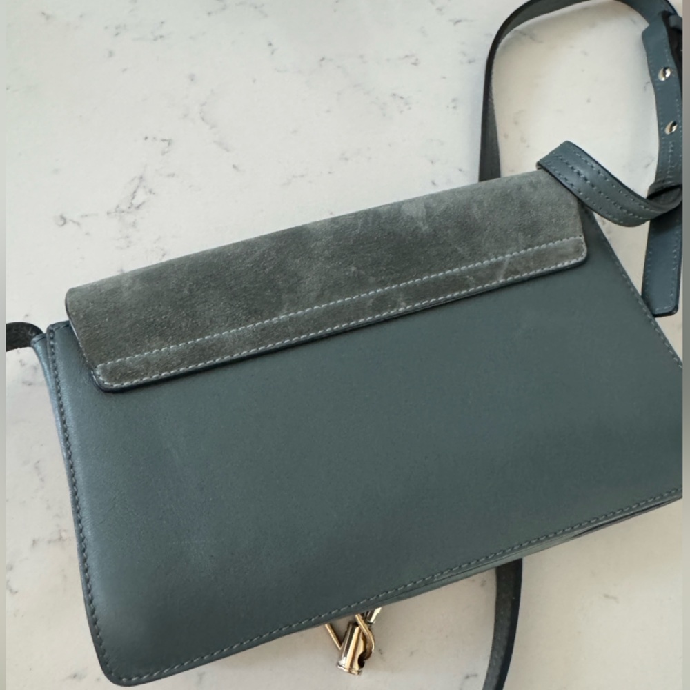 Chloe Small Faye Suede Calfskin Purse - Picture 9 of 9